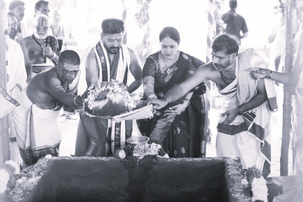 CM Revanth Reddy Joins Varuna Yagam as Telangana Hopes for Abundant Rain