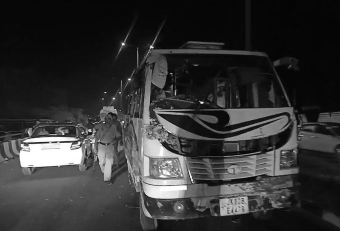 28 Women Injured as Mini-Bus Carrying Tiranga Yatra Participants Overturns in Jammu