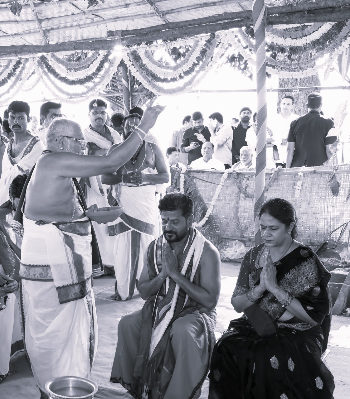 తెలంగాణలో వర్షాల కోసం వరుణ యాగం.. నాగార్జునసాగర్లో ప్రత్యేక పూజలు