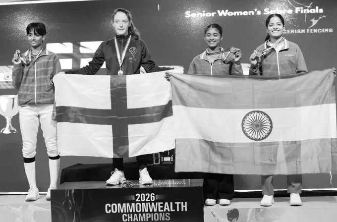 India Adds Seven Medals on Day 2 of U-23 Commonwealth Fencing Championship