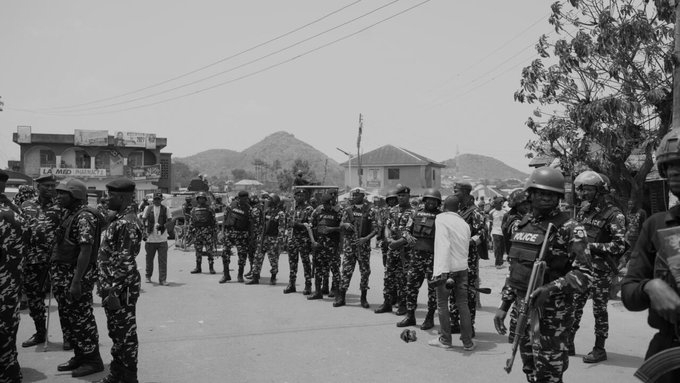 10 Nigerian Police Officers Killed In Gunbattle With Rebels In Northern Nigeria