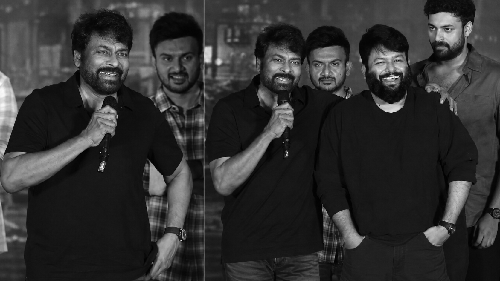 Chiranjeevi Hints at 'Kadiri' Title for Mega 158 at 'Korean Kanakaraju' Success Bash