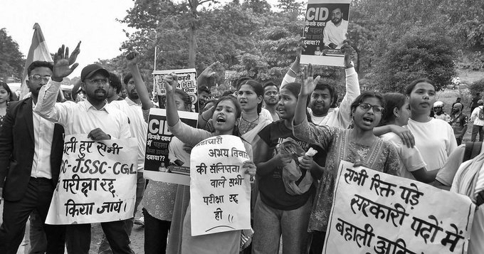Jharkhand Exam Protest Enters Day 19 as Students Reject Assurances, Vow Bigger Stir