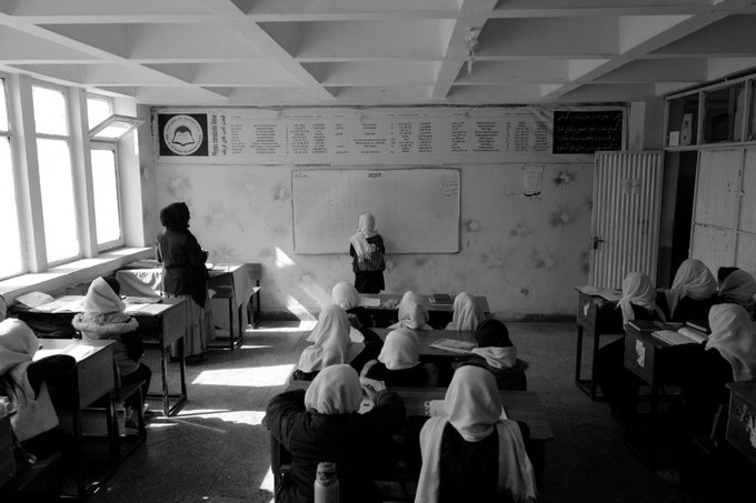 2.4 Million Afghan Girls Barred From Secondary School Five Years After Taliban Takeover: UN