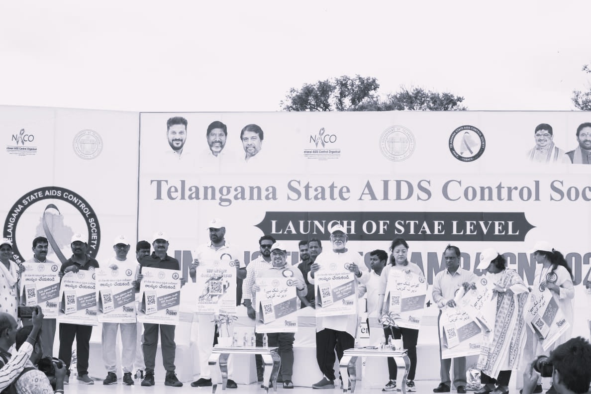 ఎయిడ్స్ నియంత్రణపై హైదరాబాద్లో భారీ అవగాహన ర్యాలీ