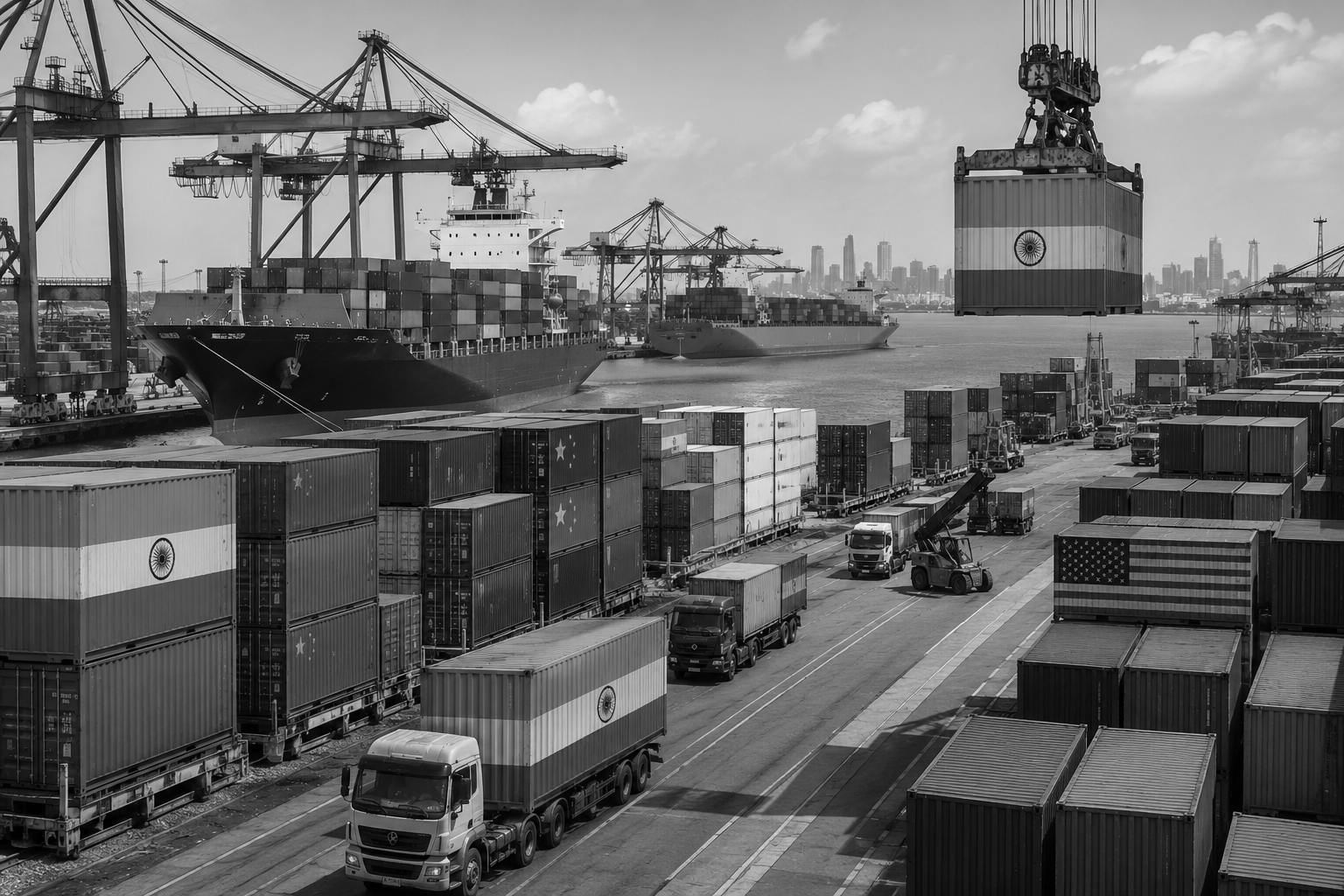 India’s Exports Rise Strongly to US, China - Trade Imbalances Remain a Concern