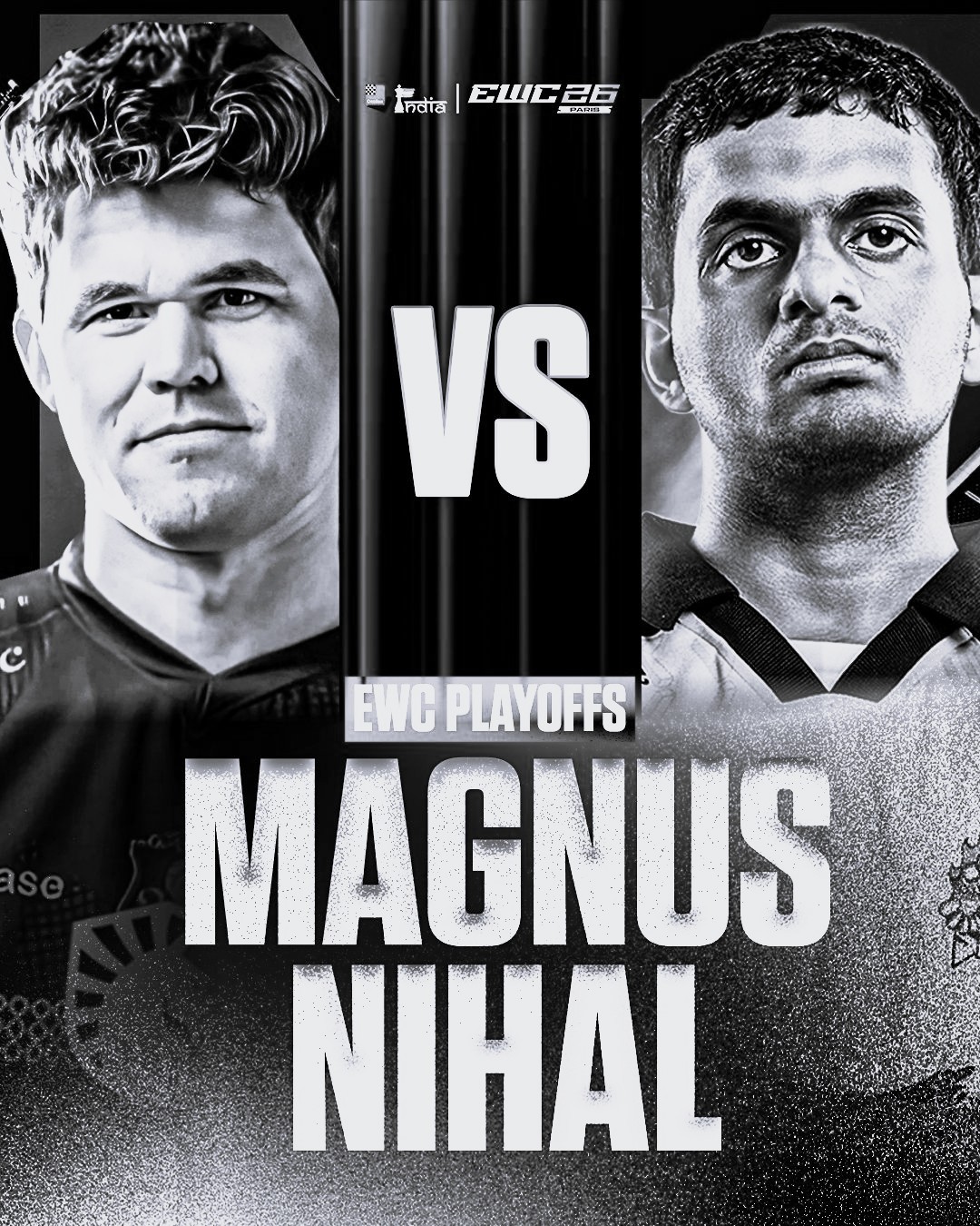 EWC Chess Quarterfinals: Carlsen Faces Nihal, Arjun Meets Nakamura