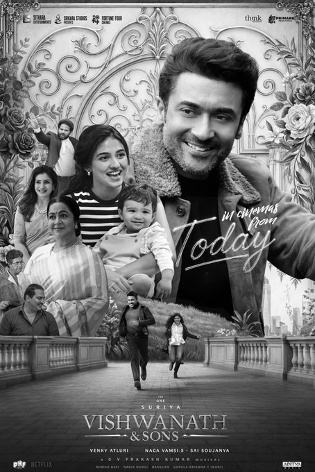 A Story of Family and Feelings: Suriya's "Vishwanath & Sons" Is Now in Theatres