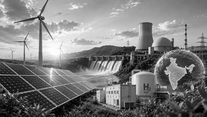 India’s Clean Energy Surge: 54% Non-Fossil Capacity, 2030 Goal Achieved Five Years Early