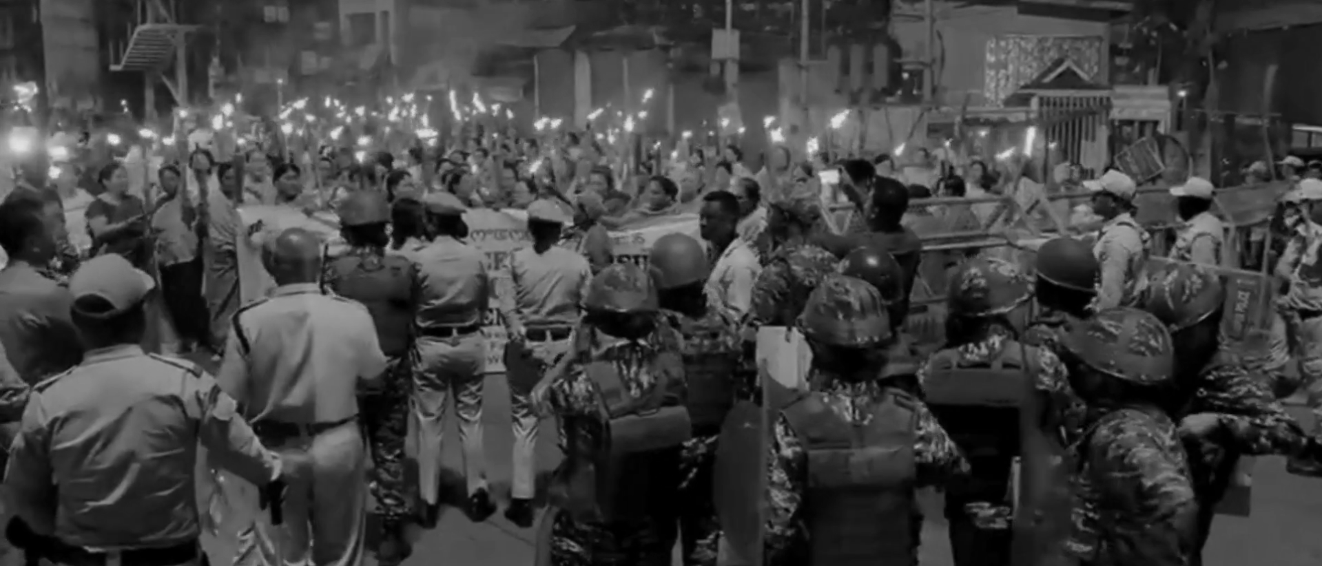 No NRC, No Census: Manipur Student Protesters Storm Census Office, Police Fire Tear Gas
