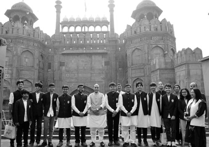 Olympiad Champions Honoured at Red Fort on 80th Independence Day