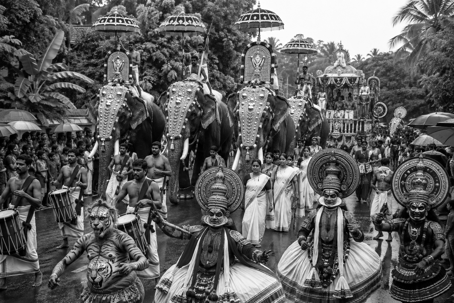 Athachamayam Marks the Beginning of Kerala’s 10-Day Onam Celebrations