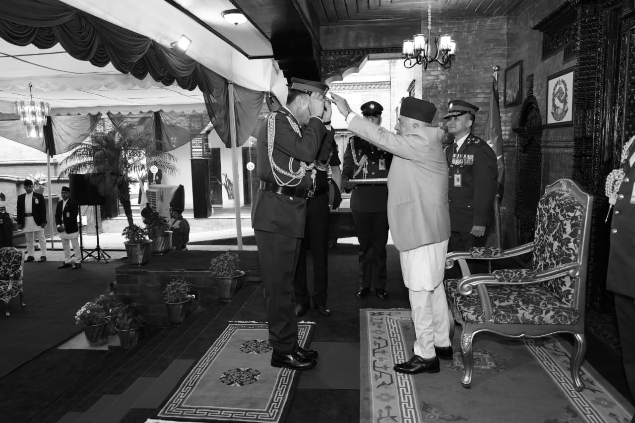 Indian Army Chief Dhiraj Seth Conferred Nepal’s Honorary General Rank After Guard Of Honour In Kathmandu