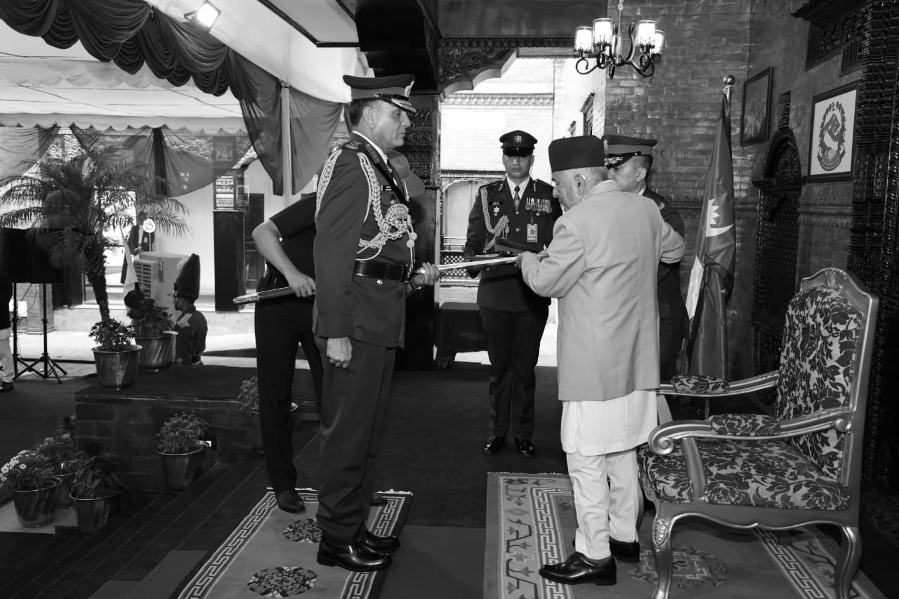 Indian Army Chief Dhiraj Seth Conferred Nepal’s Honorary General Rank After Guard Of Honour In Kathmandu