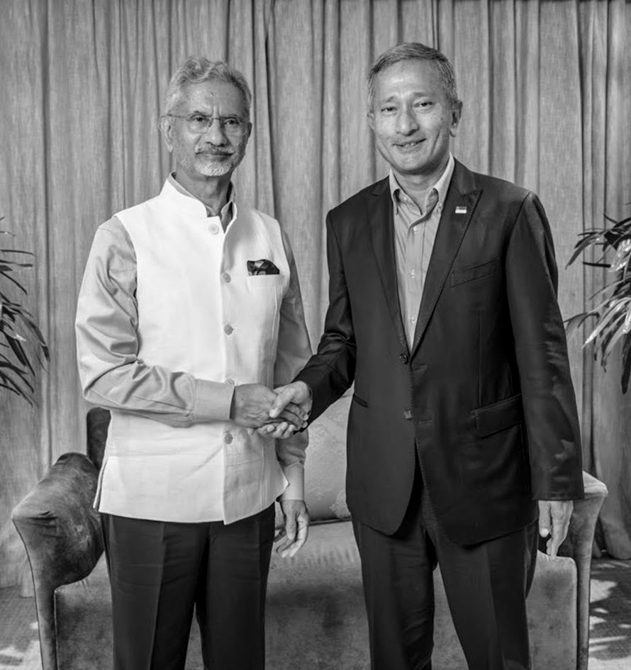 Jaishankar, Singapore FM Lay Foundation Stone For New Indian High Commission Complex