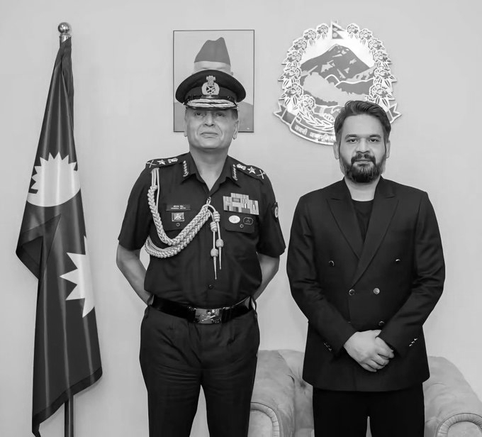 Indian Army Chief Gen Seth Holds ‘Warm And Productive’ Talks With Nepal PM Balendra Shah