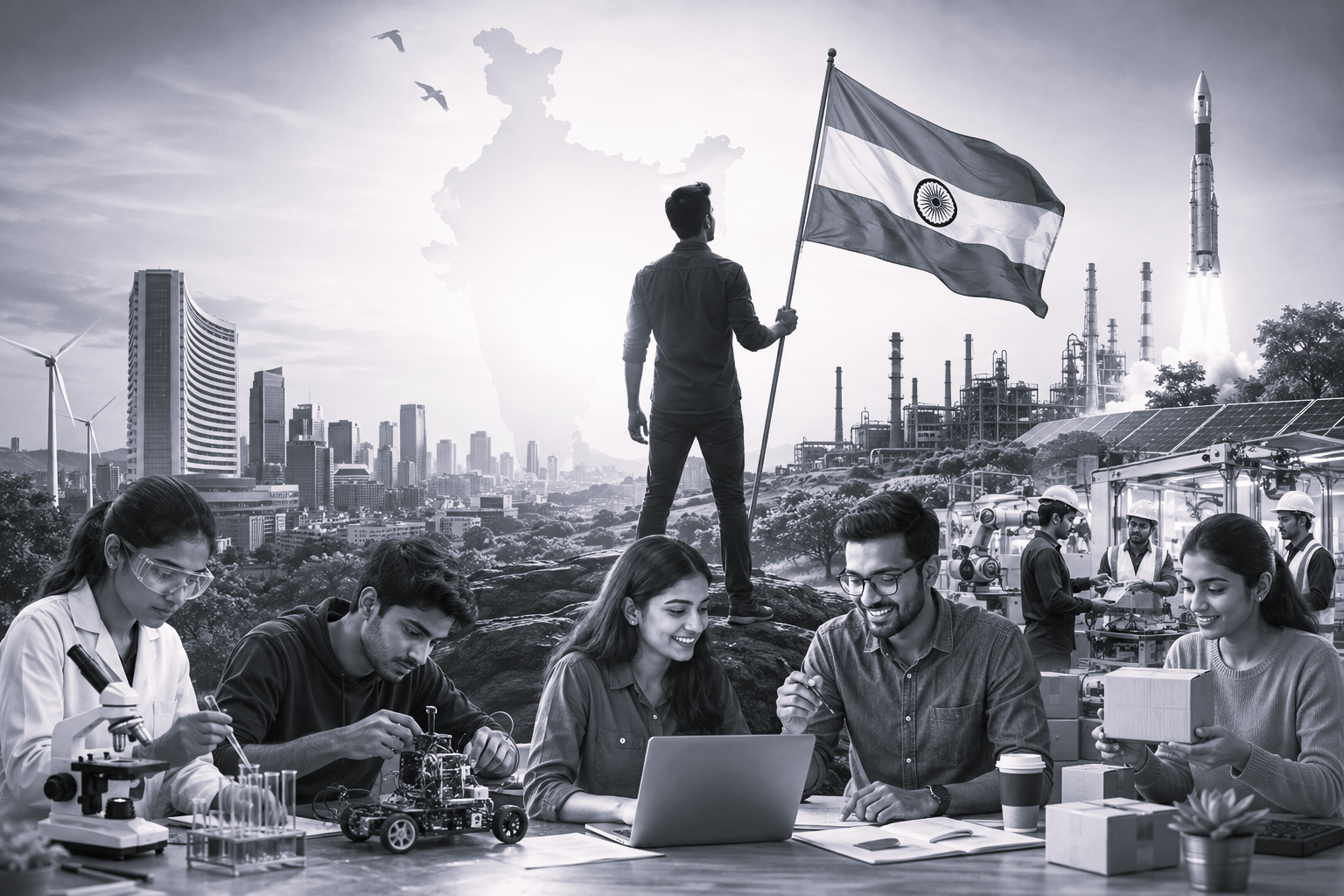 World Entrepreneurs’ Day: Teaching India’s Youth to Take Risks, Create Value and Build the Future