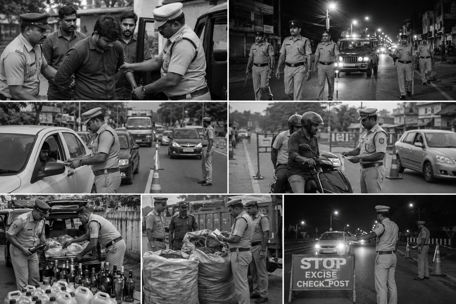 Kerala Registers 6,977 Cases in Intensified Onam Excise Crackdown