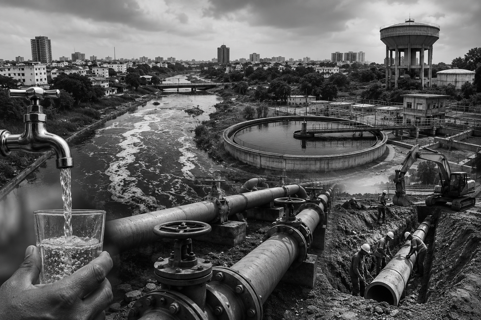 Chennai Water System Set for Major Upgrade with $230 Million ADB Loan