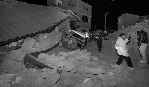 Peru's 6.7 Earthquake Leaves Trail Of Damage Across Southern Andes