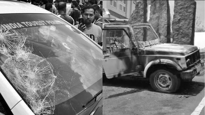 Petrol Bomb Attacks Target Govt Offices in Meghalaya as Tensions Escalate