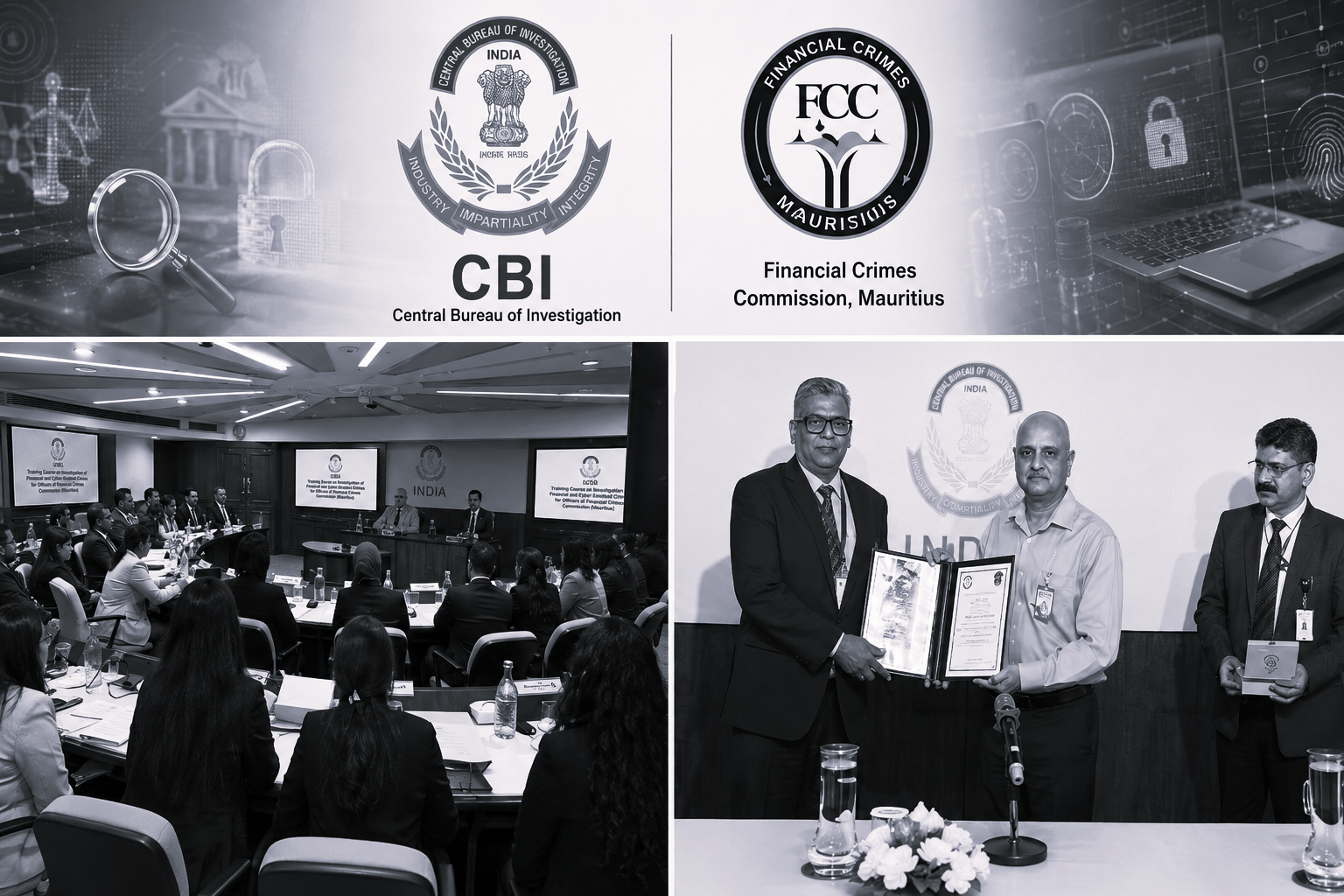 CBI Trains Mauritius Officers in Financial, Cybercrime Investigation