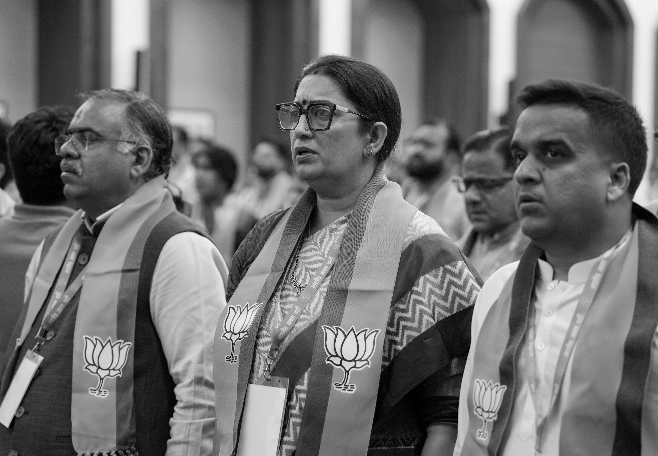 Nitin Nabin Holds First Meeting With BJP’s New Team, Focus on Polls and Grassroots Push