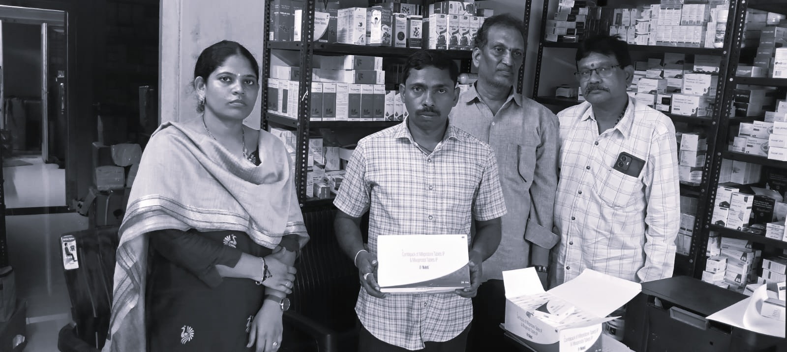 52 Unauthorised MTP Kits Worth Rs 23,296 Seized In Bhadrachalam