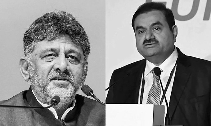 Gautam Adani Meets Karnataka CM Shivakumar, BJP Alleges ‘Double Standards’