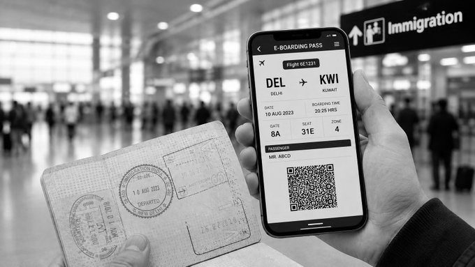 No More Boarding Pass Stamps: India’s New Airport Rule Starts September 1