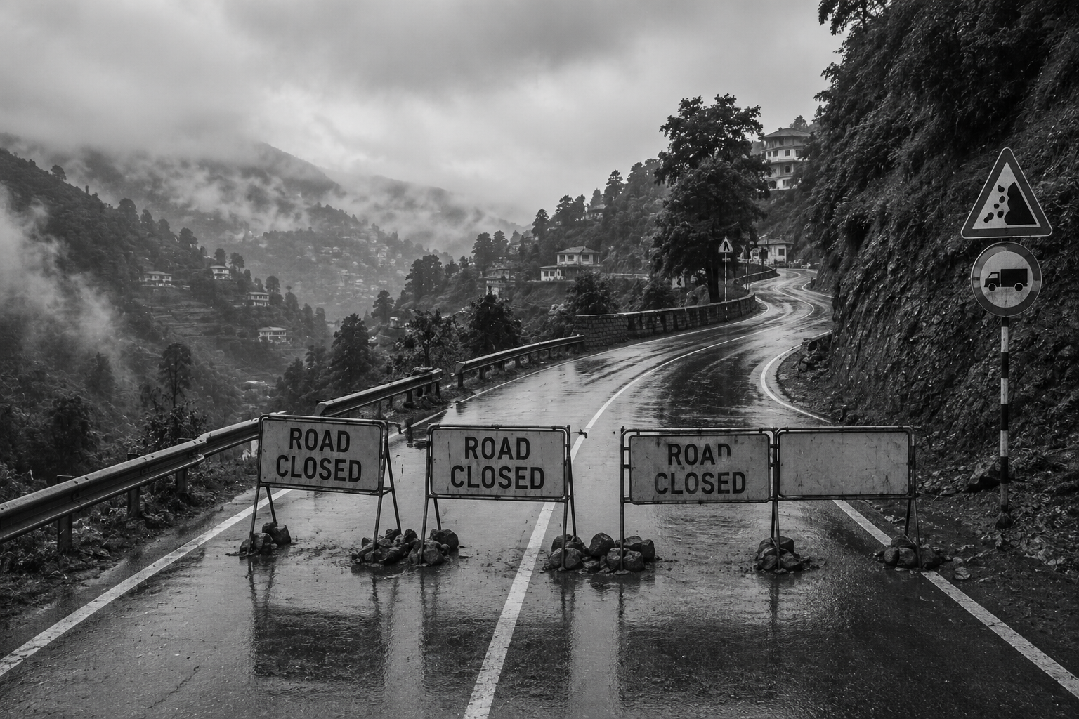 125 Roads Closed Across Himachal as Wet Spell to Continue Till August 29