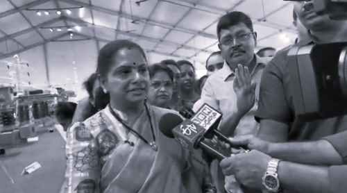 Kavitha Opposes Prepaid Smart Meters, Demands Immediate Withdrawal