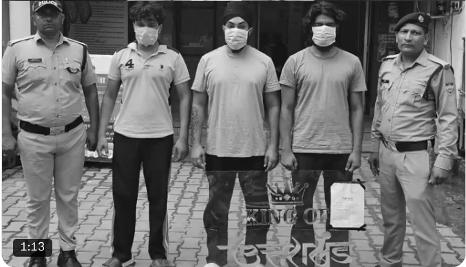 Rishikesh Police Arrest Alleged Gang Leader Jagga, Two Associates Under Gangster Act