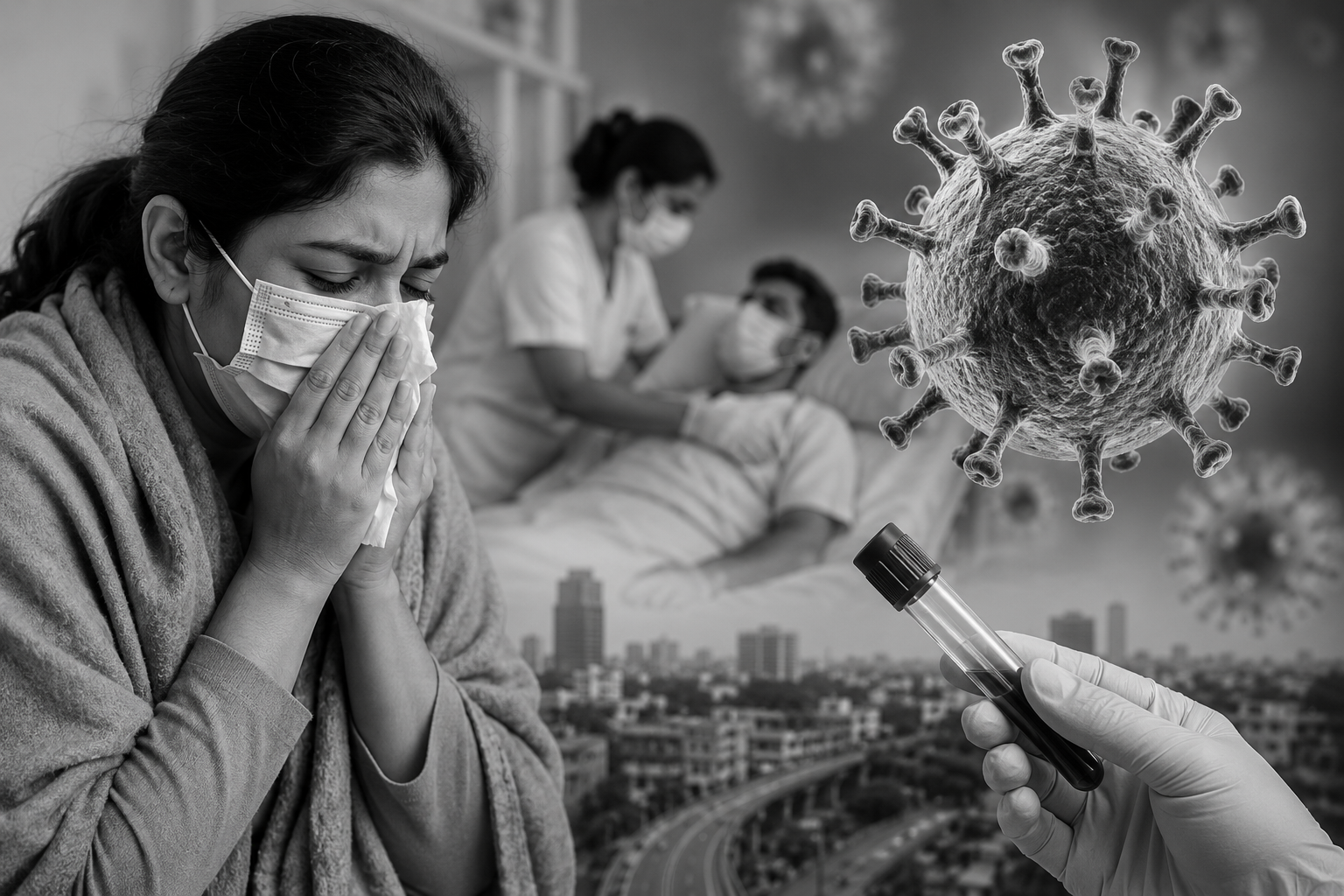 H1N1 Cases Surge in Delhi and Karnataka, ICMR Says No New Strain