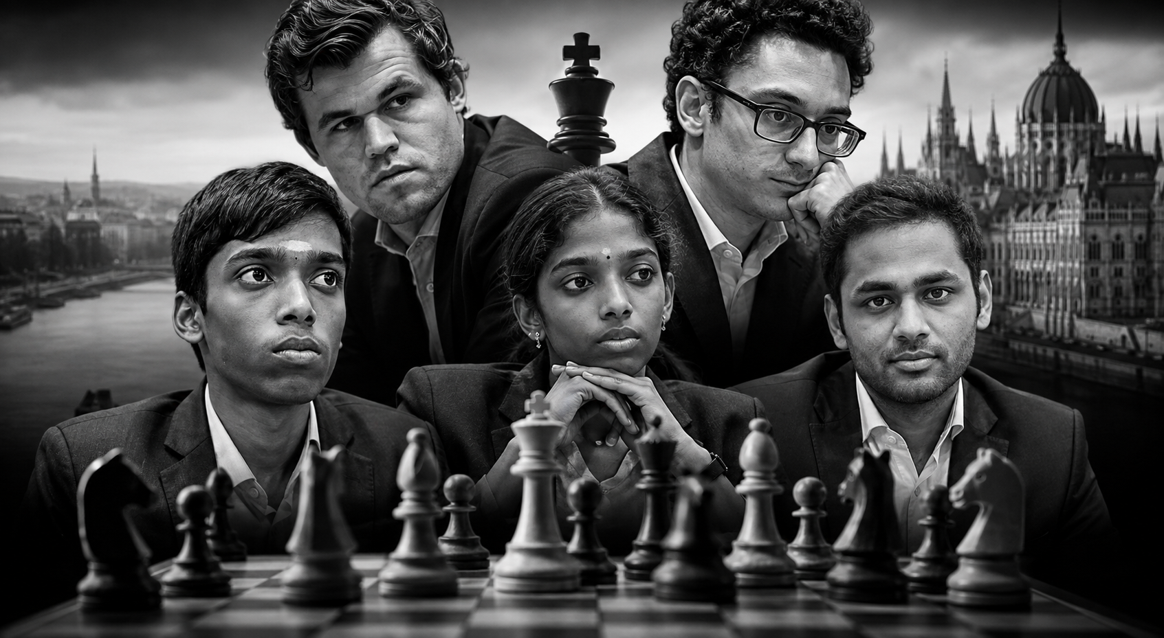 Pragg, Vaishali and Arjun Set for Inaugural Total Chess World Championship in Budapest