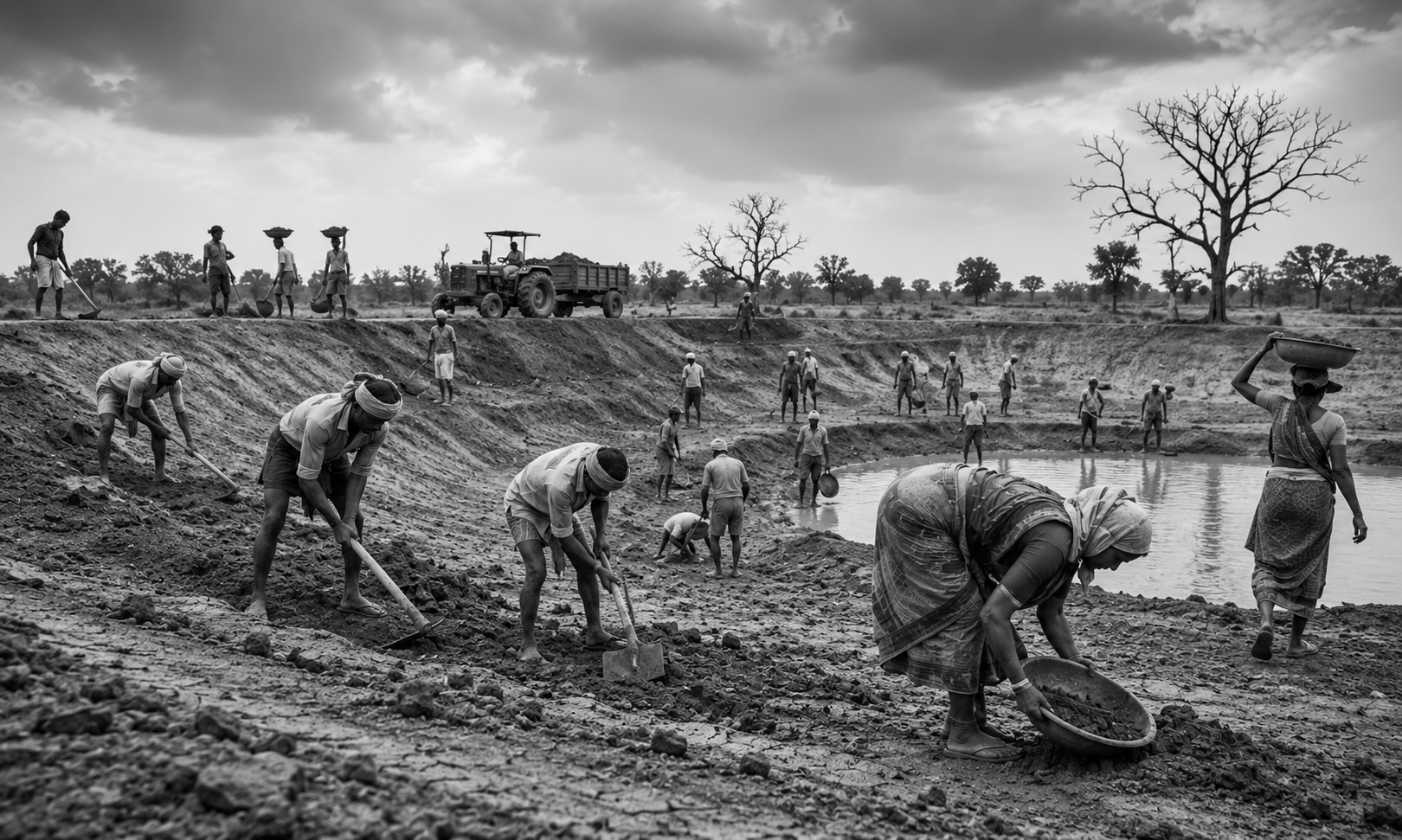Karnataka’s Drought Response: 16,460 VB-G RAM G Works Generate 65.1 Lakh Person-Days