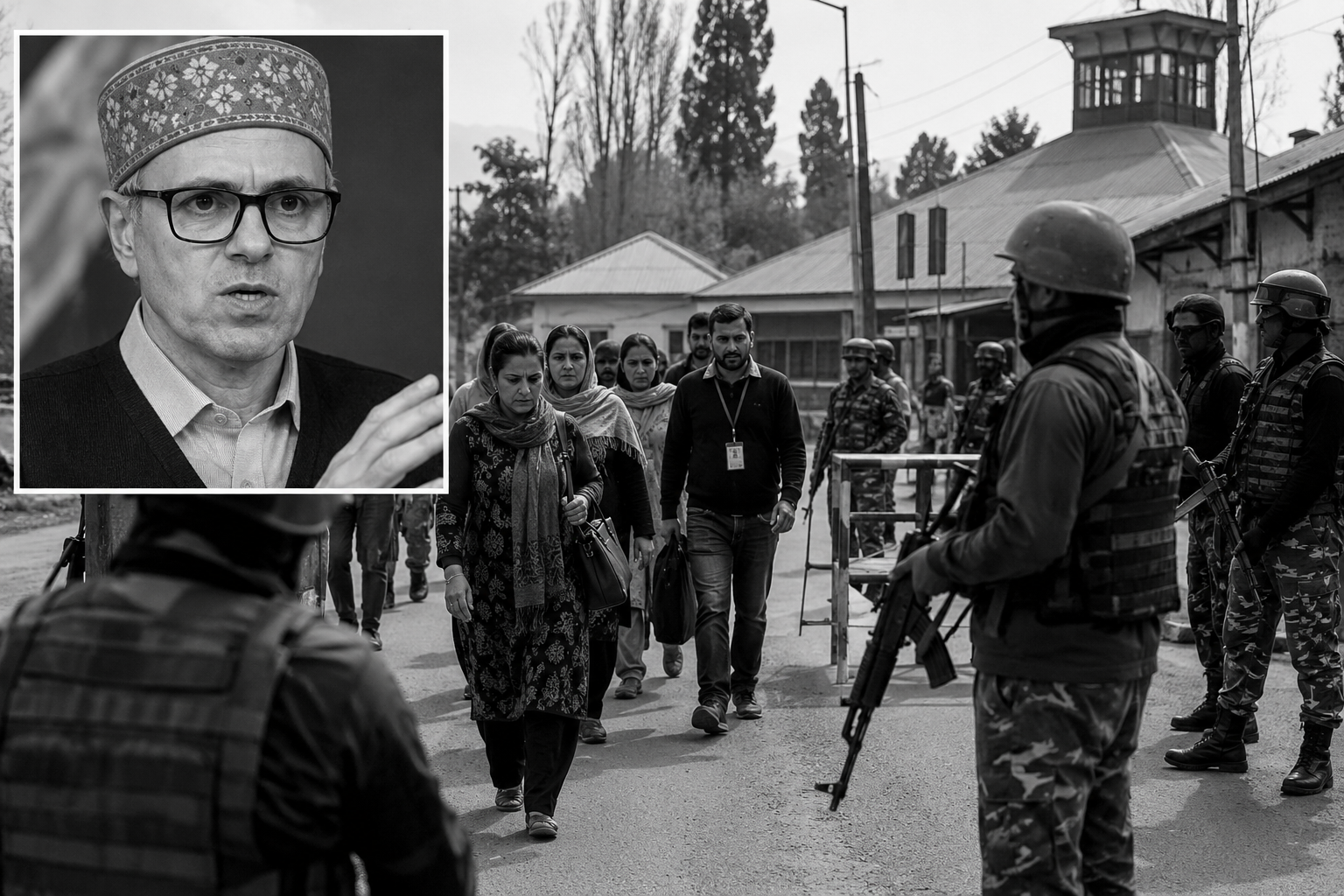 Omar Abdullah Flags Serious Concern Over Fresh Threats to Pandit Employees