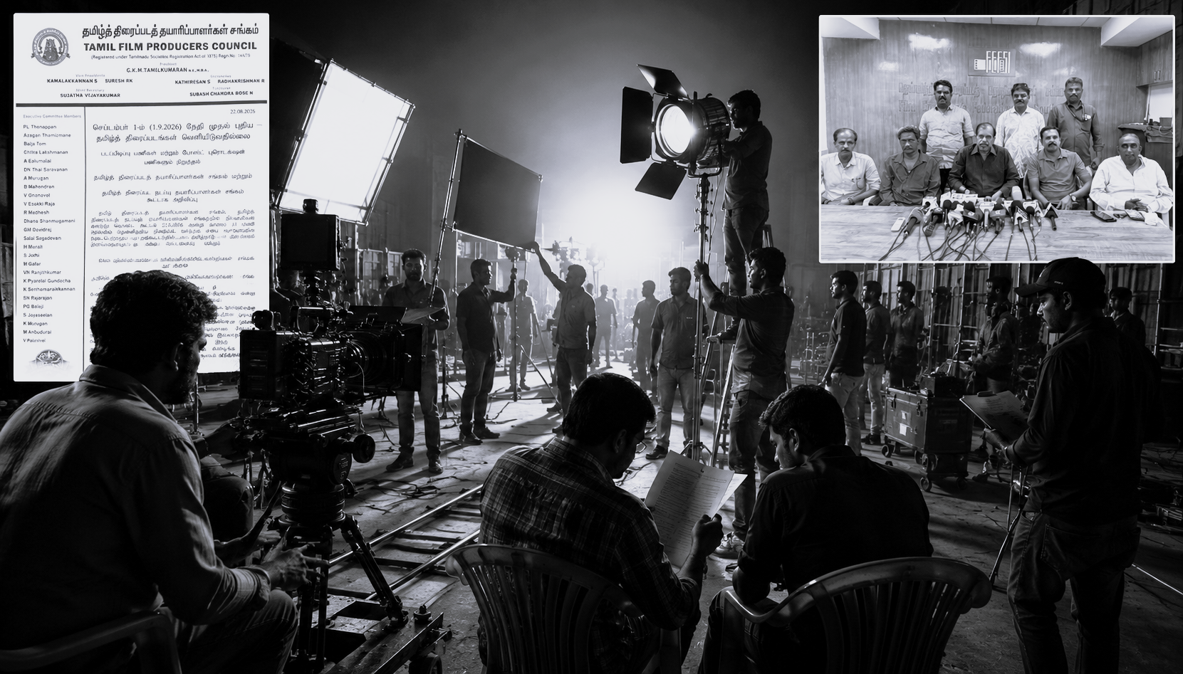 FEFSI Appeals to Tamil Producers to Call Off September 1 Film Shutdown