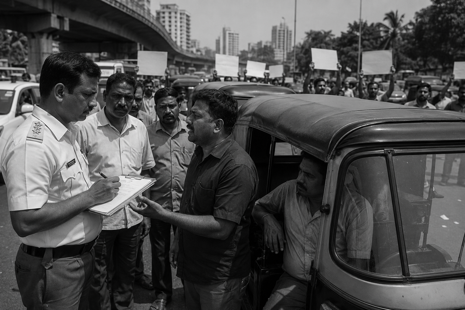 Maharashtra Issues 331 Notices to Auto, Taxi Drivers in Marathi Language Drive