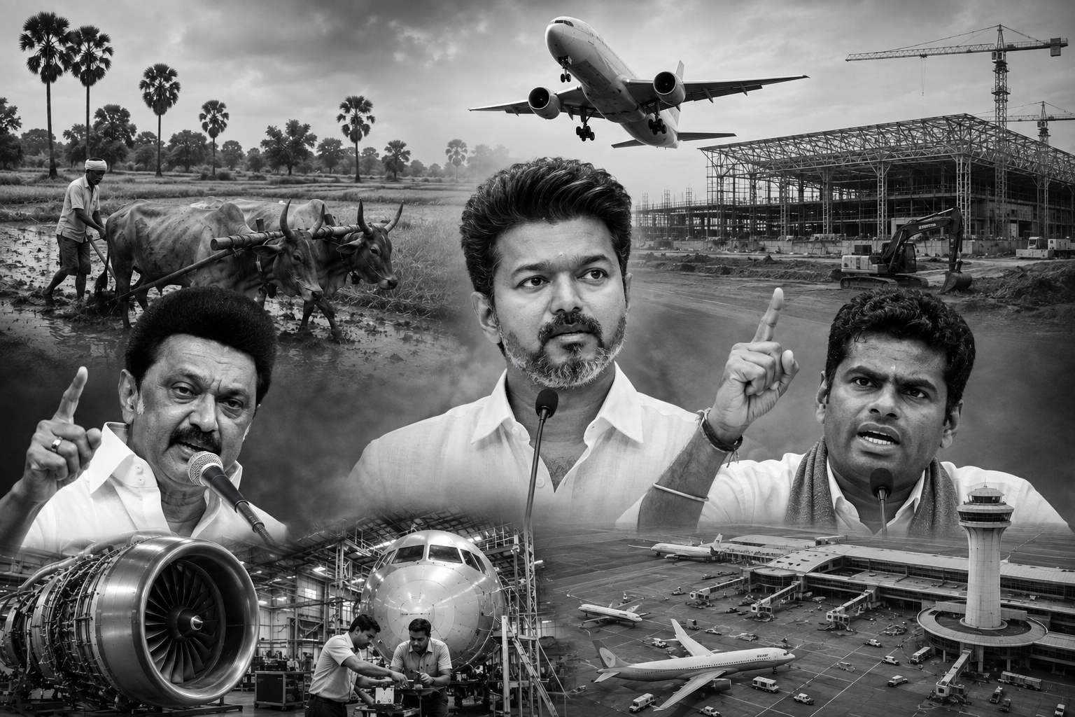 Parandur Airport Cancelled: Stalin, Annamalai Question Vijay Govt’s Move