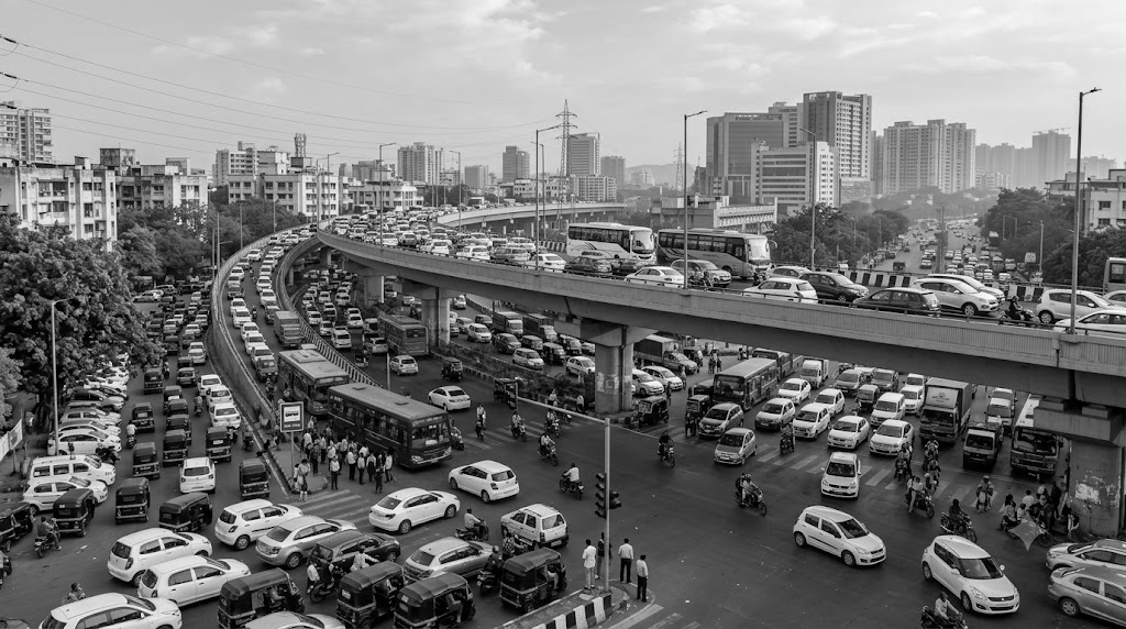 Why Indian Cities Are Struggling With Traffic Despite New Flyovers