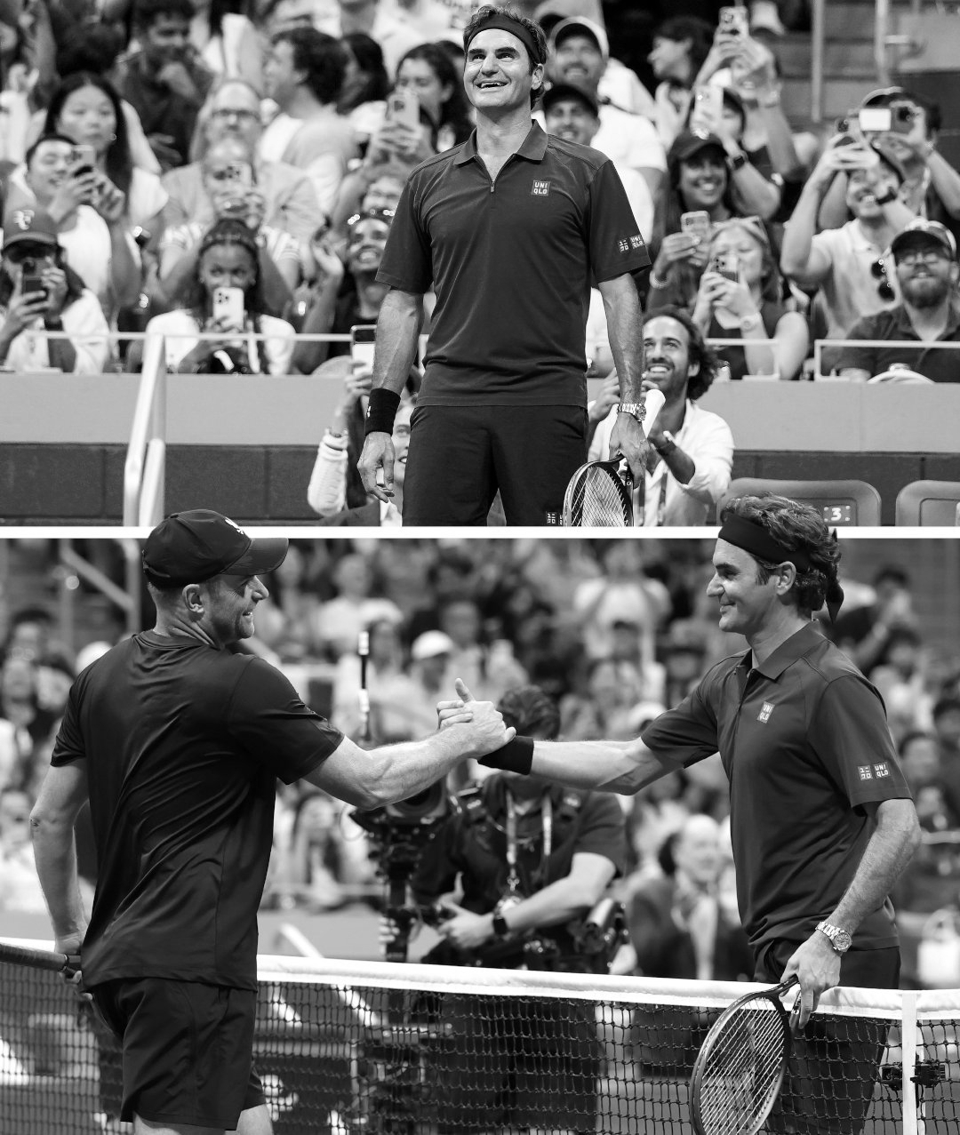 Roger Federer Gets a Hero’s Welcome as US Open Rivalry With Andy Roddick Returns