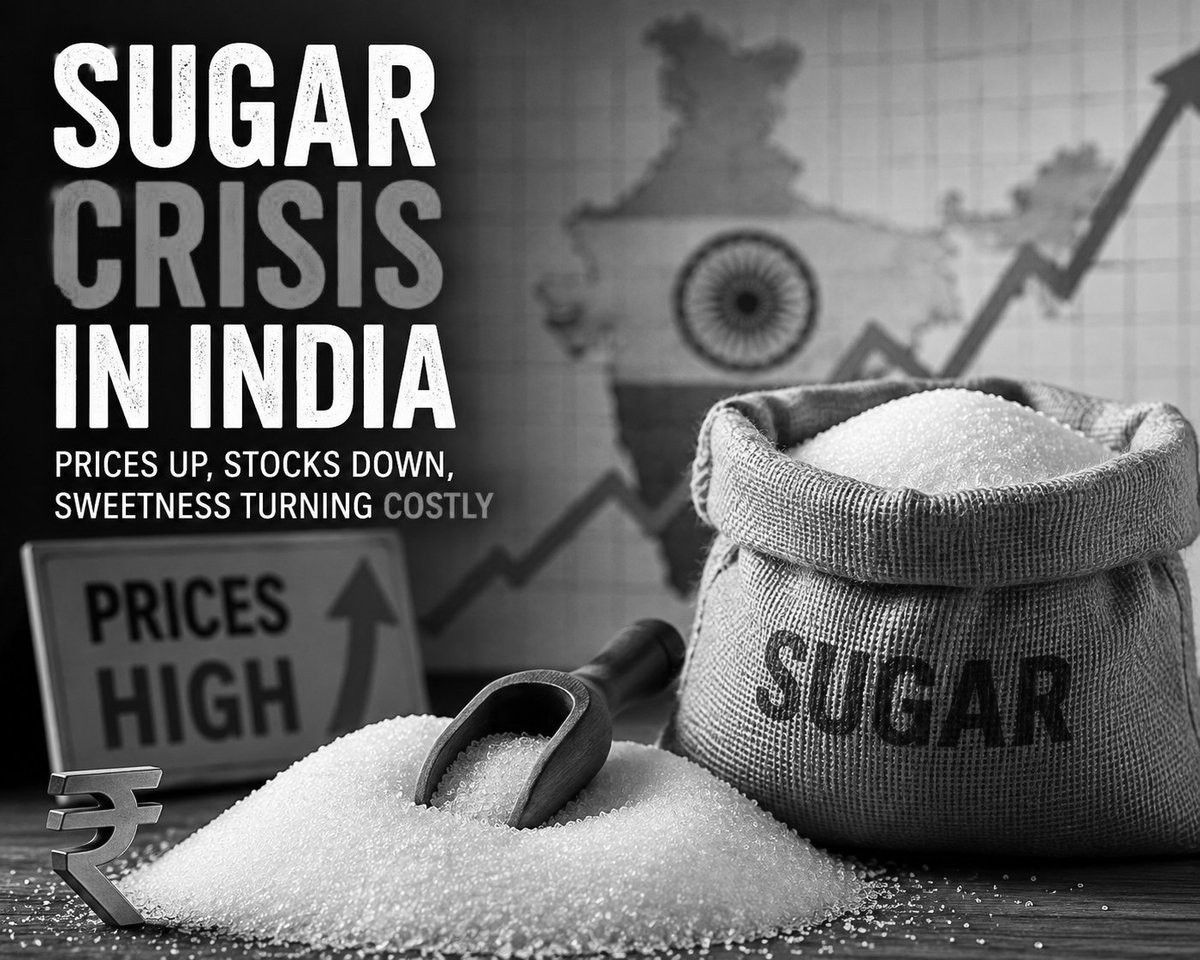 Sugar Production Falls, Stocks Cushion Supply: Is India Facing a Shortage?