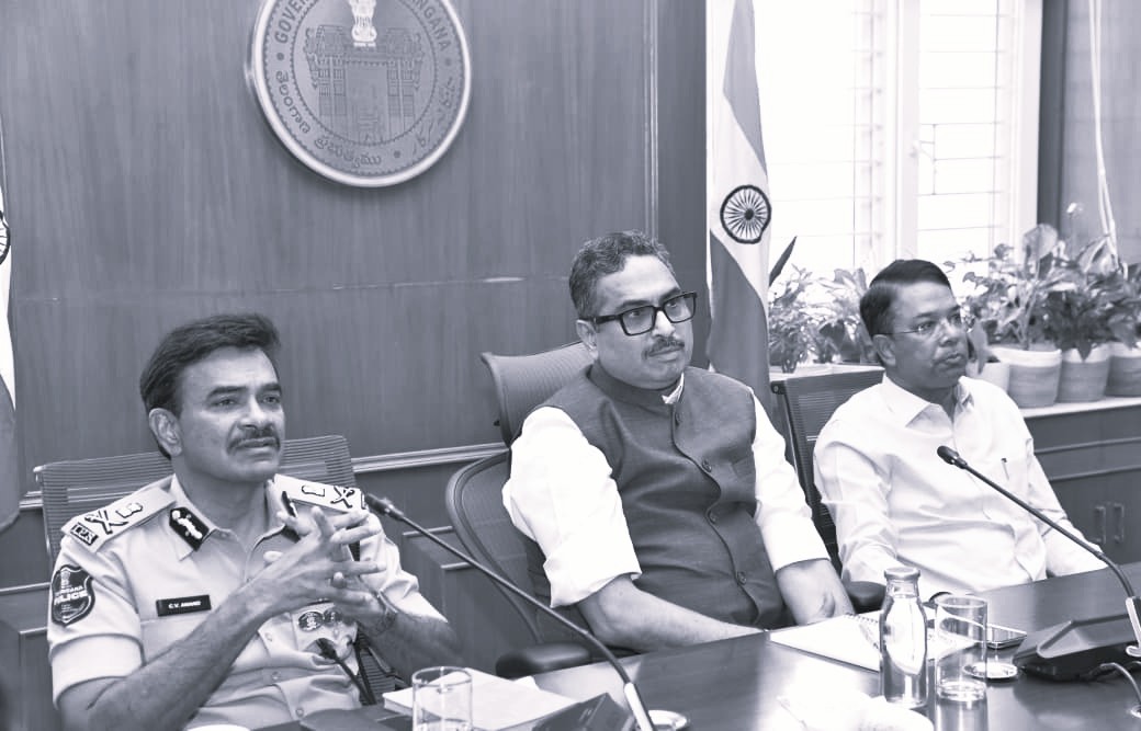CS Sanjay Jaju Calls for Comprehensive Action Plan on Hyderabad Traffic