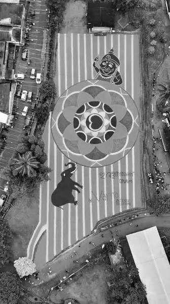 From Waste to Wow: Malappuram Creates Asia’s Largest Waste-to-Art Pookalam