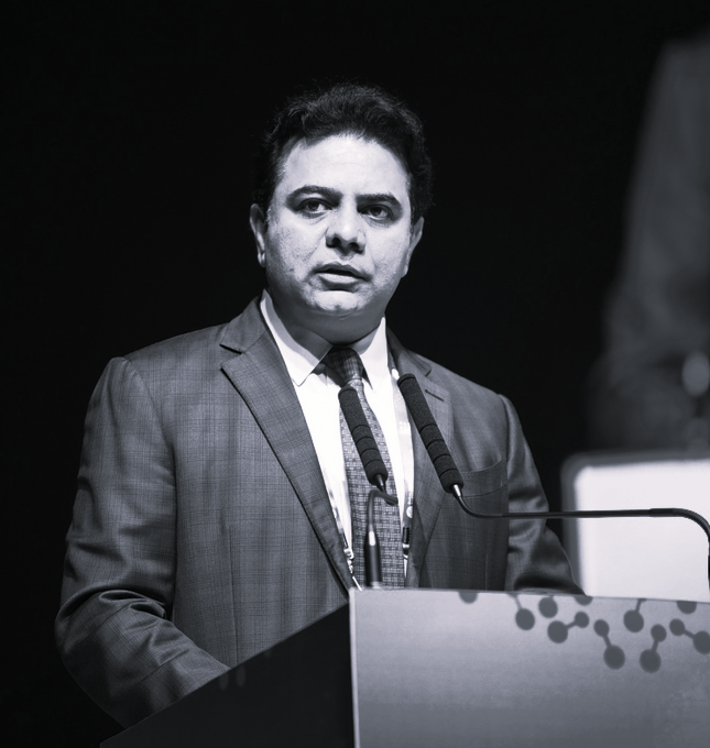 KTR Gets Prestigious Academic Invitation from Jindal Global University
