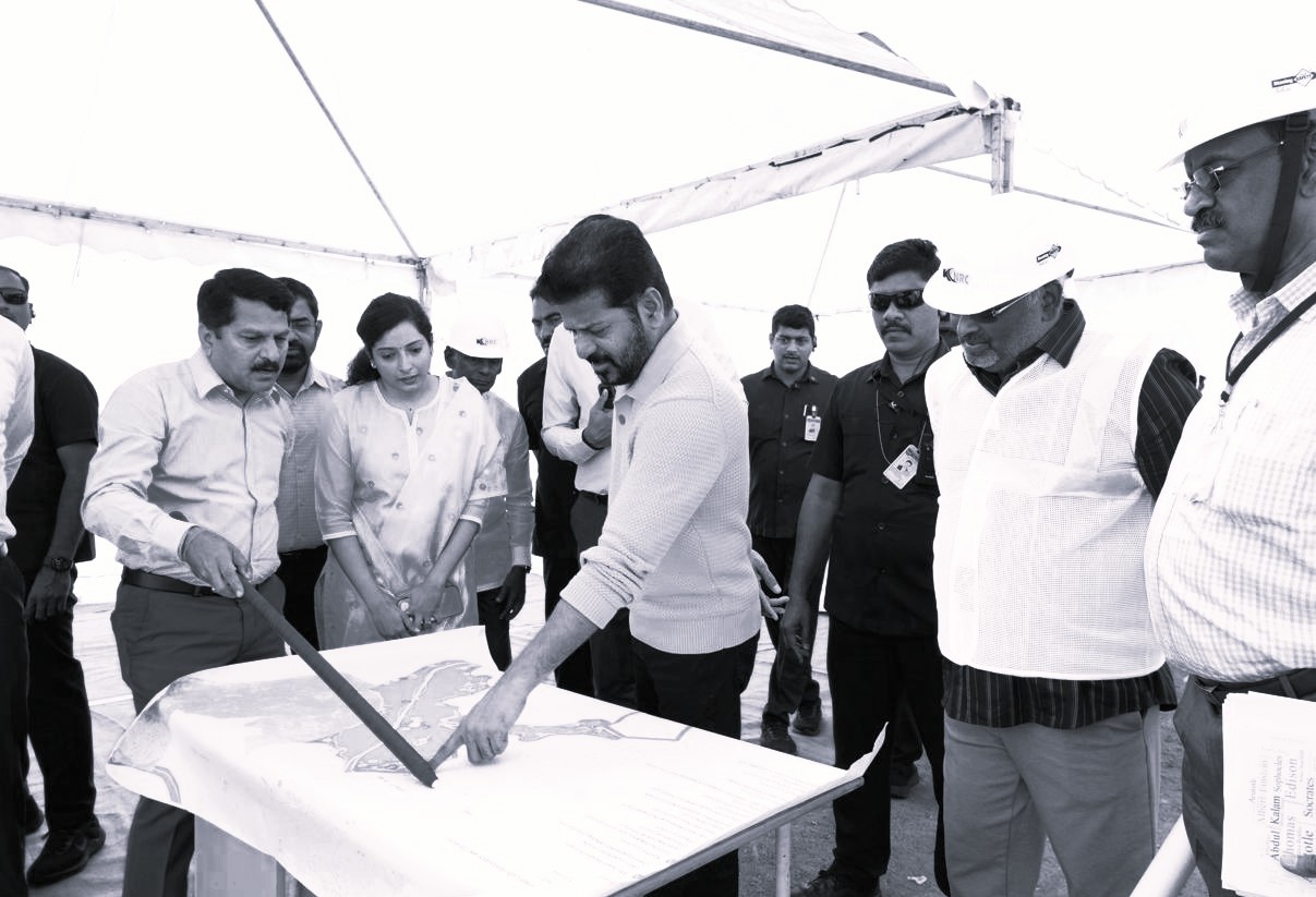 CM Inspects Mir Alam Tank Works, Calls for World-Class Tourism Infrastructure