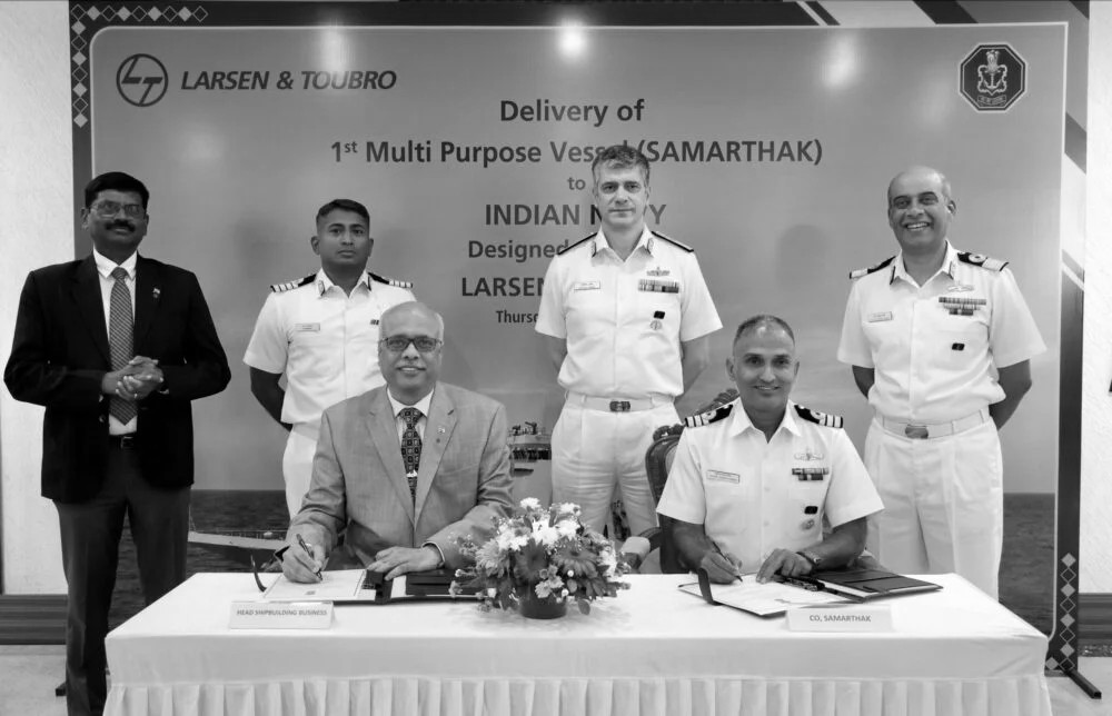 Meet Samarthak: India’s First Indigenous Multi-Purpose Vessel Joins Navy Fleet