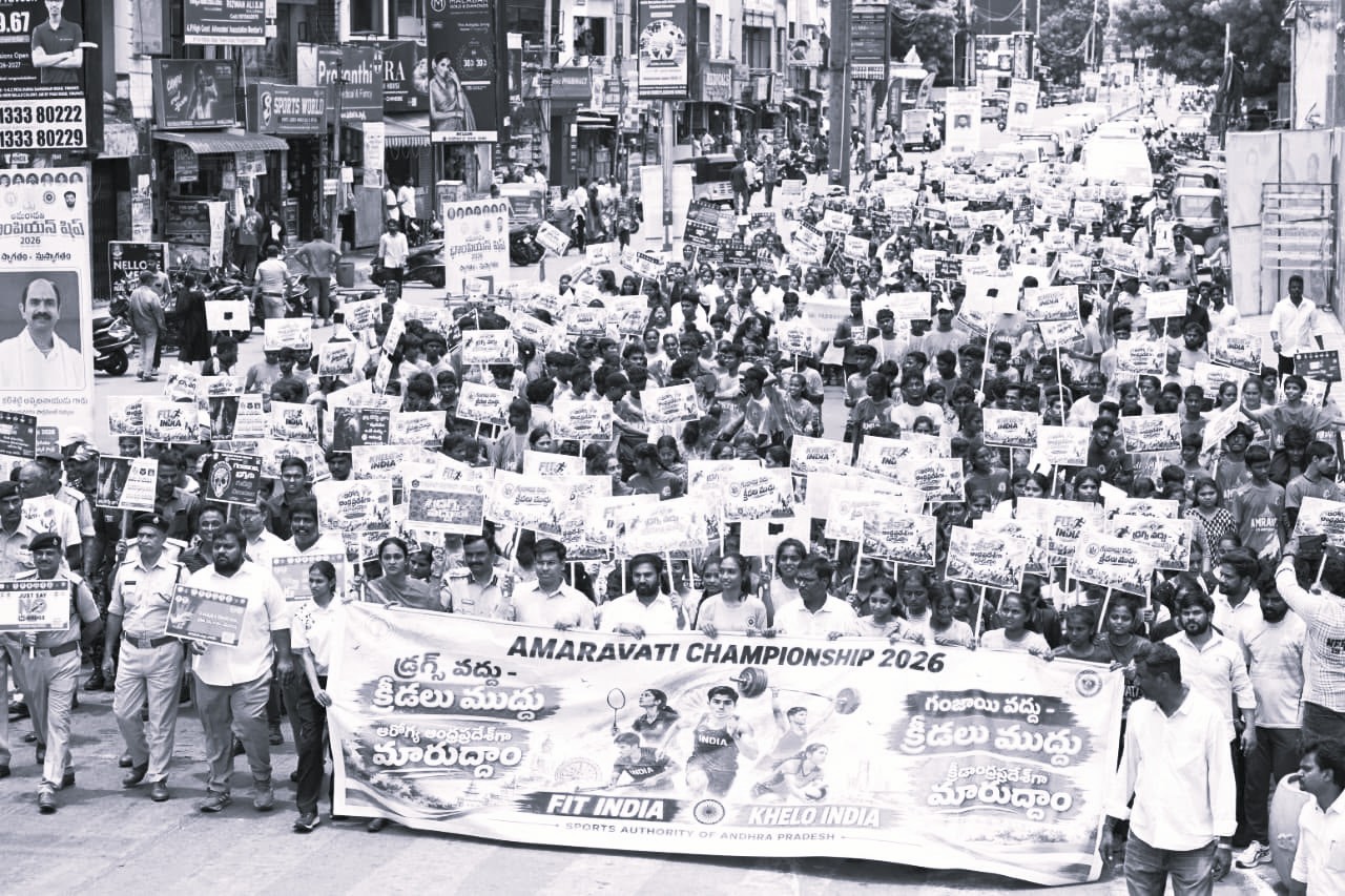 Sports Over Drugs: Tirupati Rallies Youth Behind Drug-Free Andhra Pradesh