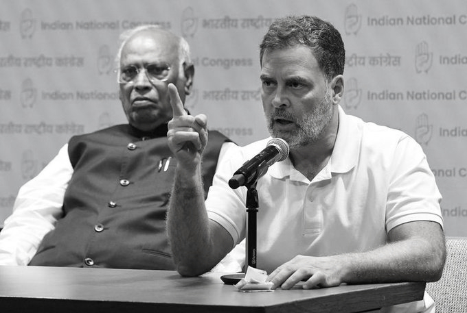 Rahul Gandhi Demands FIR Under SC/ST Act Over ‘Purification’ At Kharge Rally Venue